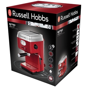 RUSSELL HOBBS Espressomaskin 28250-56 Retro Espresso Maker